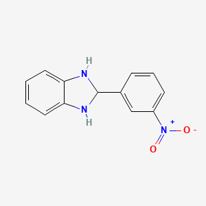 2-(3-Nitrophenyl)-2,3-dihydro-1H-benzo[d]imidazole