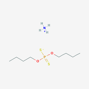 B1142745 Ammonium O,O-dibutyl phosphorodithioate CAS No. 1071-18-7