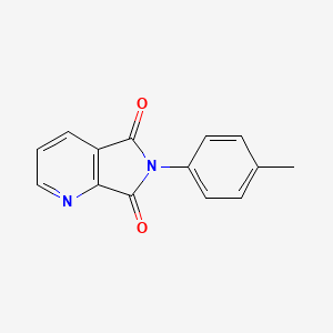 molecular formula C14H10N2O2 B11427882 6-(4-methylphenyl)-5H-pyrrolo[3,4-b]pyridine-5,7(6H)-dione 