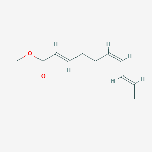 molecular formula C₁₁H₁₆O₂ B1142817 甲基 (2E,6Z,8E)-癸-2,6,8-三烯酸酯 CAS No. 1173170-04-1