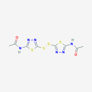 molecular formula C₈H₈N₆O₂S₄ B1142829 NSC327174 CAS No. 99055-56-8