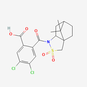 N-(2-Carboxy-4,5-dichlorobenzoyl)-(-)-10,2-camphorsultam