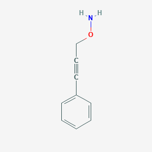 molecular formula C9H9NO B114291 o-(3-Phenyl-2-propynyl)hydroxylamine CAS No. 149649-90-1