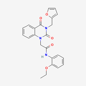 N-(2-ethoxyphenyl)-2-[3-(furan-2-ylmethyl)-2,4-dioxo-3,4-dihydroquinazolin-1(2H)-yl]acetamide