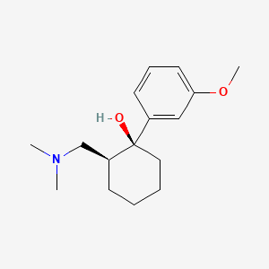 molecular formula C16H25NO2 B1142953 (-)-Tramadol CAS No. 181289-59-8