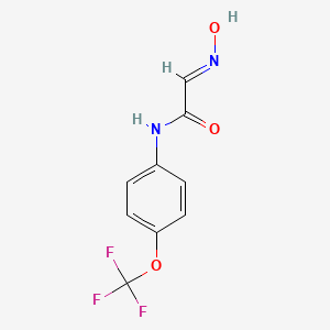 molecular formula C9H7F3N2O3 B1142984 2-(羟亚氨基)-N-[4-(三氟甲氧基)苯基]乙酰胺 CAS No. 175205-25-1
