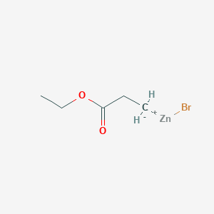 B1143008 3-Ethoxy-3-oxopropylzinc bromide CAS No. 193065-68-8