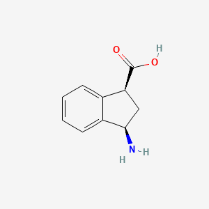 B1143016 (Z)-3-Amino-1-indanecarboxylic acid CAS No. 168903-03-5