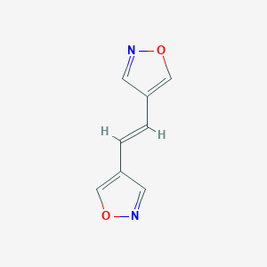 B1143040 1,2-Di(isoxazol-4-yl)ethene CAS No. 169378-48-7
