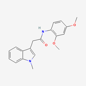 N-(2,4-dimethoxyphenyl)-2-(1-methyl-1H-indol-3-yl)acetamide