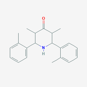 3,5-Dimethyl-2,6-bis(2-methylphenyl)piperidin-4-one