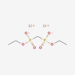 molecular formula C5H12Li2O6P2 B1143080 二锂乙氧基-[[乙氧基(氧化)膦酰基]甲基]膦酸盐 CAS No. 194931-67-4