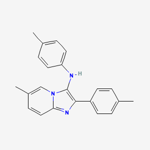 6-methyl-N,2-bis(4-methylphenyl)imidazo[1,2-a]pyridin-3-amine