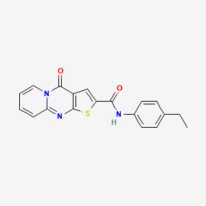 N-(4-ethylphenyl)-4-oxo-4H-pyrido[1,2-a]thieno[2,3-d]pyrimidine-2-carboxamide