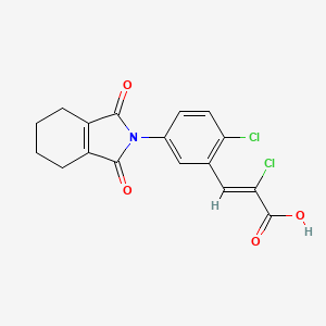 molecular formula C17H13Cl2NO4 B1143144 西尼丁（游离酸）100 微克/毫升，溶于乙腈中 CAS No. 175156-71-5