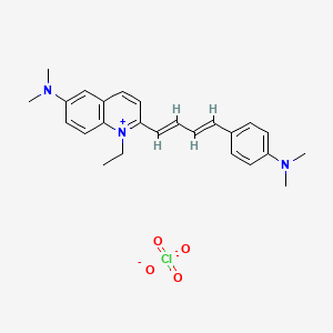 molecular formula C25H30N3.ClO4 B1143153 LDS 751 染料 CAS No. 181885-68-7