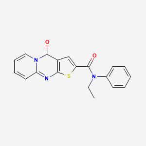 N-ethyl-4-oxo-N-phenyl-4H-pyrido[1,2-a]thieno[2,3-d]pyrimidine-2-carboxamide