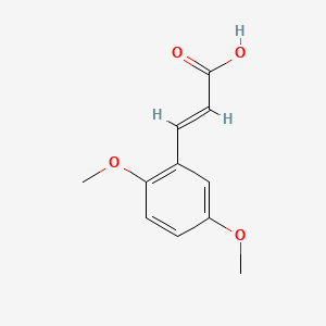 molecular formula C11H12O4 B1143158 2,5-二甲氧基肉桂酸 CAS No. 161282-95-7