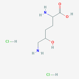 molecular formula C6H16Cl2N2O3 B1143193 L-羟赖氨酸（二盐酸盐） CAS No. 172213-74-0