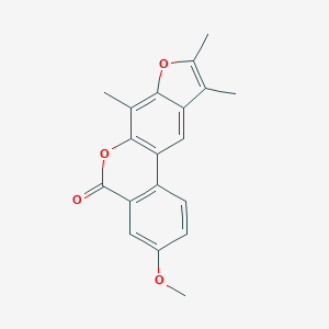 3-methoxy-7,9,10-trimethyl-5H-benzo[c]furo[3,2-g]chromen-5-one