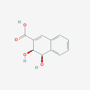 B1143214 (3S,4R)-3,4-Dihydroxy-3,4-dihydronaphthalene-2-carboxylic acid CAS No. 177602-81-2