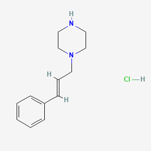 molecular formula C13H19ClN2 B1143233 肉桂基哌嗪盐酸盐 CAS No. 163596-56-3