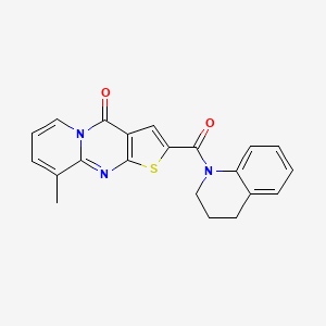 2-(3,4-dihydroquinolin-1(2H)-ylcarbonyl)-9-methyl-4H-pyrido[1,2-a]thieno[2,3-d]pyrimidin-4-one