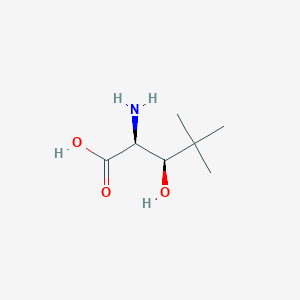 molecular formula C7H15NO3 B1143246 (2S,3R)-2-氨基-3-羟基-4,4-二甲基戊酸 CAS No. 171866-72-1