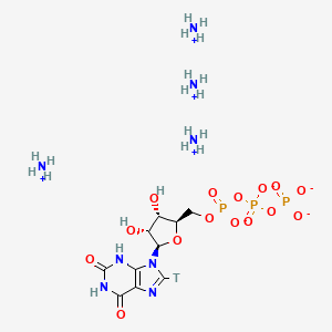 B1143274 Xanthosine-[8-3H] 5'-triphosphate tetraammonium salt CAS No. 160901-65-5
