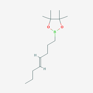 molecular formula C14H27BO2 B1143279 4-辛烯基硼酸二缩水甘油酯 CAS No. 177949-95-0