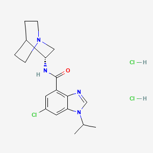 B1143292 RS 16566 dihydrochloride CAS No. 175729-69-8