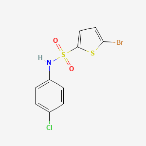 5-bromo-N-(4-chlorophenyl)thiophene-2-sulfonamide