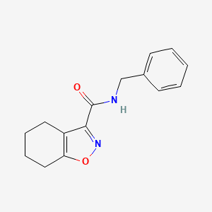 N-benzyl-4,5,6,7-tetrahydro-1,2-benzoxazole-3-carboxamide