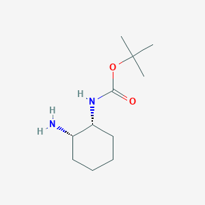 B1143299 tert-butyl (1R,2S)-2-aminocyclohexylcarbamate CAS No. 184954-75-4
