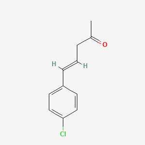 B1143303 5-(4-Chlorophenyl)-4-penten-2-one CAS No. 169939-77-9