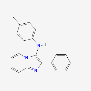 N,2-bis(4-methylphenyl)imidazo[1,2-a]pyridin-3-amine