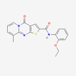 N-(2-ethoxyphenyl)-9-methyl-4-oxo-4H-pyrido[1,2-a]thieno[2,3-d]pyrimidine-2-carboxamide