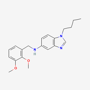 1-butyl-N-(2,3-dimethoxybenzyl)-1H-benzimidazol-5-amine