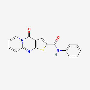 4-oxo-N-phenyl-4H-pyrido[1,2-a]thieno[2,3-d]pyrimidine-2-carboxamide