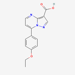 7-(4-Ethoxyphenyl)pyrazolo[1,5-a]pyrimidine-3-carboxylic acid