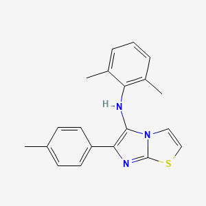 N-(2,6-dimethylphenyl)-6-(4-methylphenyl)imidazo[2,1-b][1,3]thiazol-5-amine