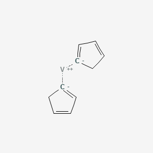 molecular formula C10H10V 10* B1143444 Bis(cyclopentadienyl)vanadium(II) CAS No. 1277-47-0