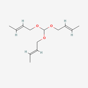molecular formula C13H22O3 B1143458 Tricrotyl orthoformate CAS No. 14503-57-2