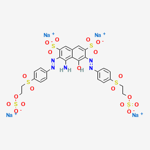 molecular formula C22H16N2O11S3.2Na B1143466 活性黑 5 CAS No. 12225-25-1