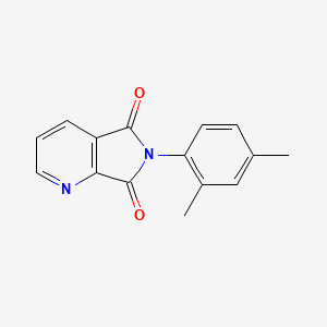 molecular formula C15H12N2O2 B11434775 6-(2,4-dimethylphenyl)-5H-pyrrolo[3,4-b]pyridine-5,7(6H)-dione 