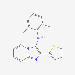 N-(2,6-dimethylphenyl)-2-(thiophen-2-yl)imidazo[1,2-a]pyridin-3-amine