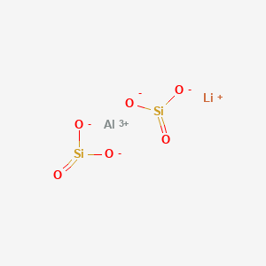 molecular formula AlLiO10Si4 B1143531 锂辉石（AlLi(SiO3)2） CAS No. 12068-40-5