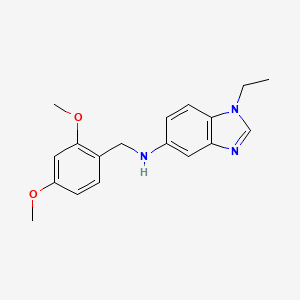 N-(2,4-dimethoxybenzyl)-1-ethyl-1H-benzimidazol-5-amine