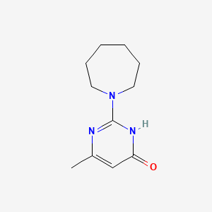 2-(Azepan-1-yl)-6-methylpyrimidin-4-ol