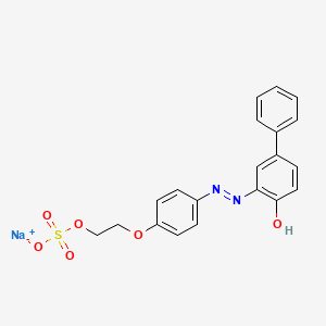 molecular formula C20H17N2NaO6S B1143633 C.I. 酸性黄 135 CAS No. 12235-21-1